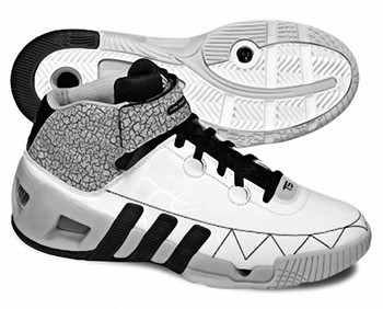 Tim Duncan  signature Basketball Shoes: adidas TS Commander Tim Duncan  (2008-09 NBA Season)