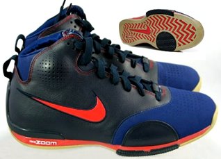 Jason Kidd  signature Basketball Shoes: Nike Air Zoom BB  (2007-08 NBA Season)